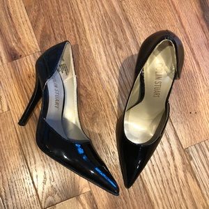 Size 5 Colin Stuart Black Patent Pumps